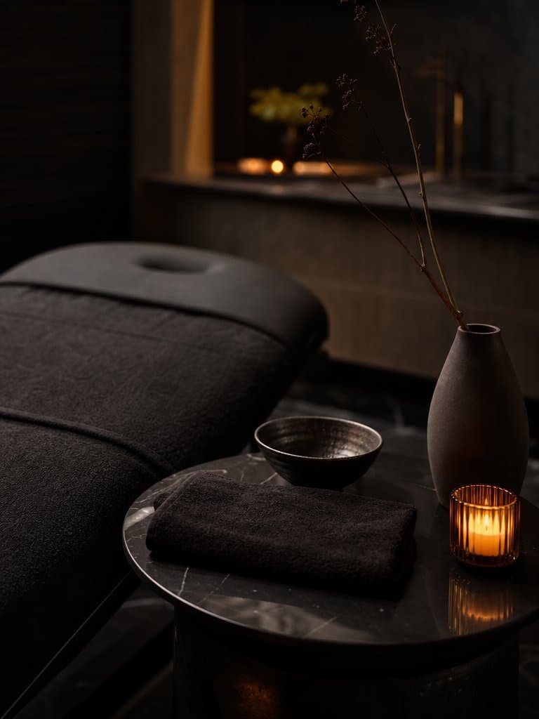 Treatment room at Solace Skin Lab