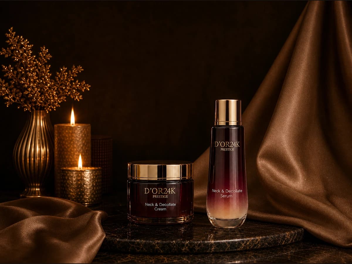 D'OR24K Neck & Décolleté treatment at Solace Skin Lab